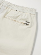 HUGO BOSS - Cotton-Blend Shorts - White