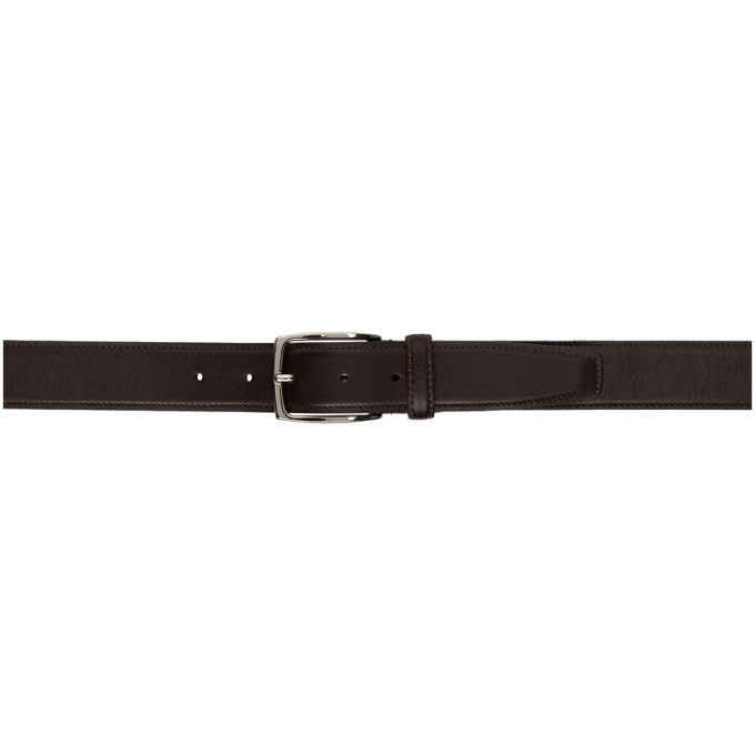 Photo: Isaia Brown Leather Belt