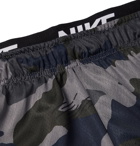 Nike Training - Camouflage-Print Dri-FIT Shorts - Anthracite
