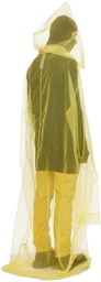Rick Owens Yellow Flyproof Coat