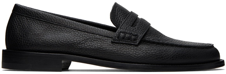 Photo: Manolo Blahnik Black Perry Loafers