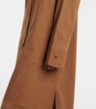 The Frankie Shop Helena cotton shirt dress
