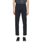 PS by Paul Smith Navy Seersucker Trousers