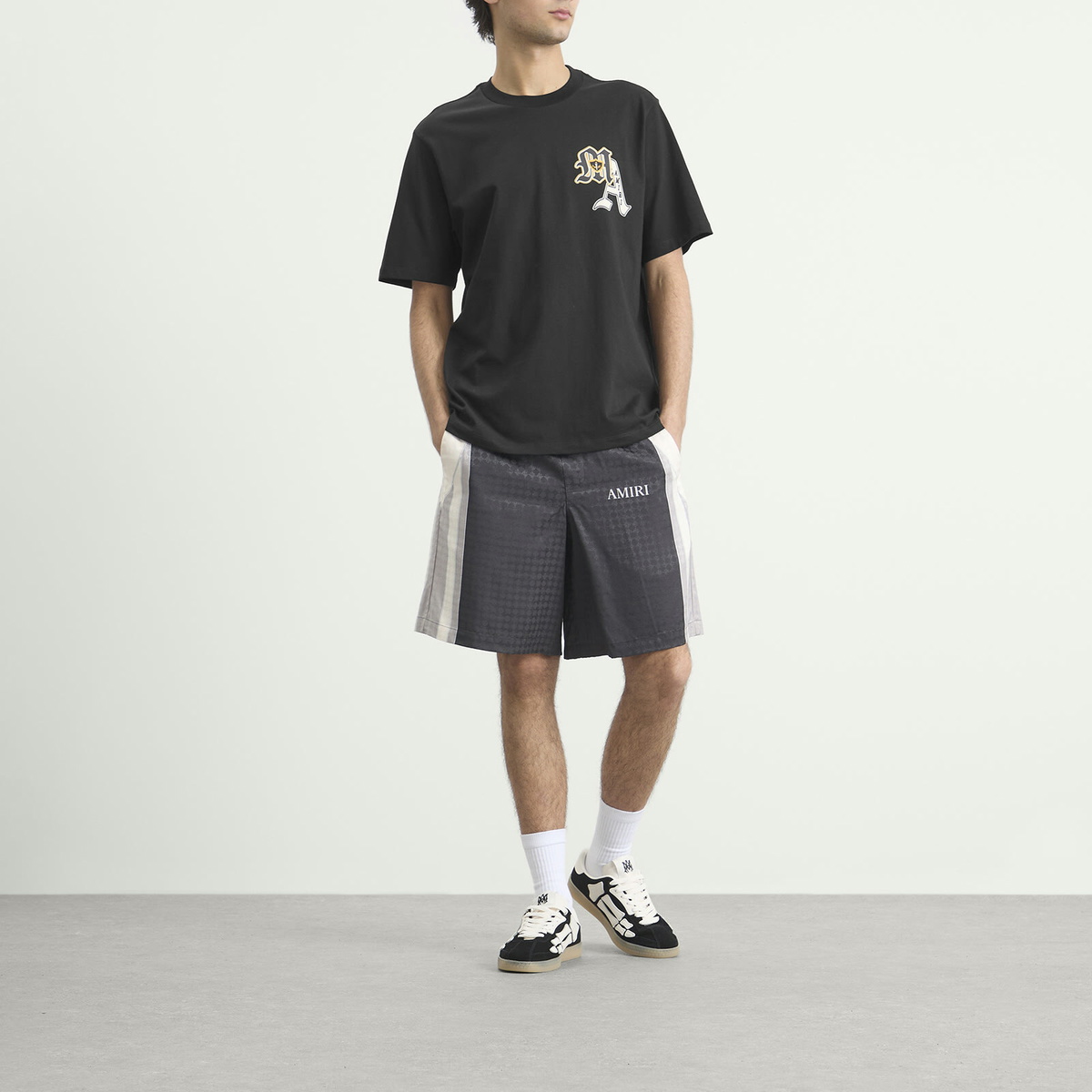 AMIRI Men's MA Quad Panel Shorts in Black Amiri