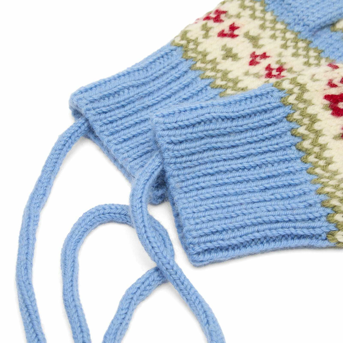Bode Women's Wedgewood Mittens in Multi