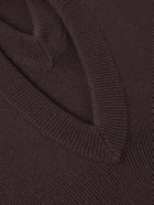 Bottega Veneta - Oversized Layered Wool Sweater - Brown