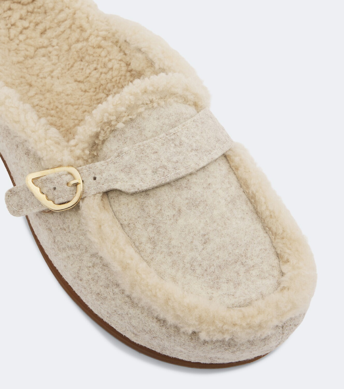 Ancient Greek Sandals Vasilitsa shearling-lined mules