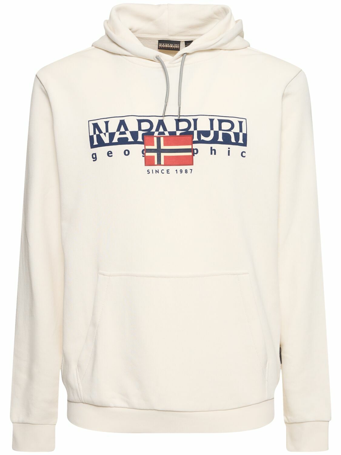 Napapijri Beige Cotton Men Sweater main image 1