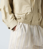 Calvin Klein Collection Donald cotton blouson jacket