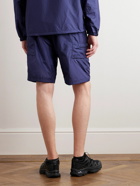 Goldwin - Straight-Leg Belted ECOPET® Ripstop Cargo Shorts - Blue