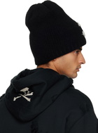 mastermind JAPAN Black Cashmere Beanie