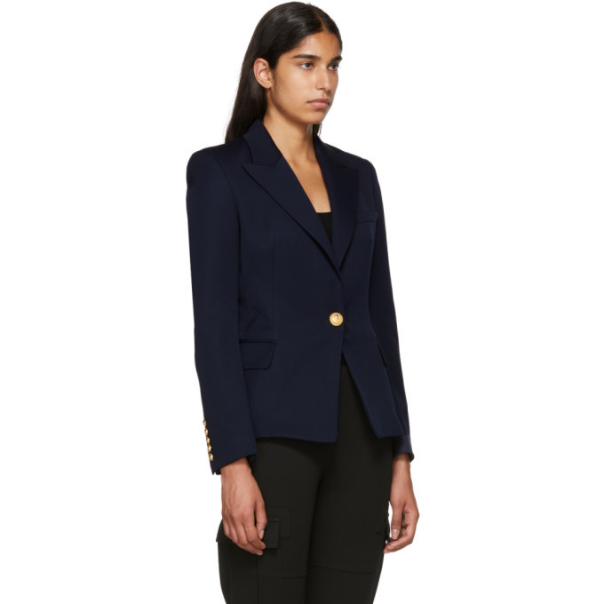 Balmain single button on sale blazer