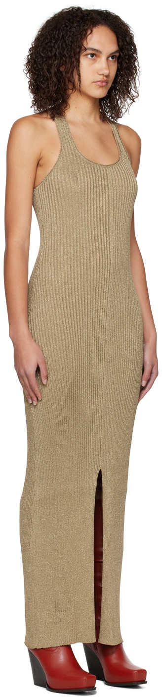 Stella McCartney Gold Sparkle Maxi Dress Stella McCartney Stella McCartney Gold Sparkle Maxi Dress Stella McCartney