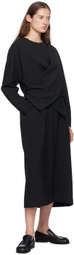 Henrik Vibskov Black Hazi Midi Dress