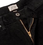 J.Crew - Black 484 Slim-Fit Stretch-Cotton Corduroy Trousers - Black
