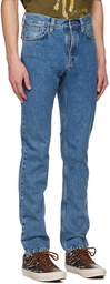 Nudie Jeans Blue Steady Eddie II Jeans