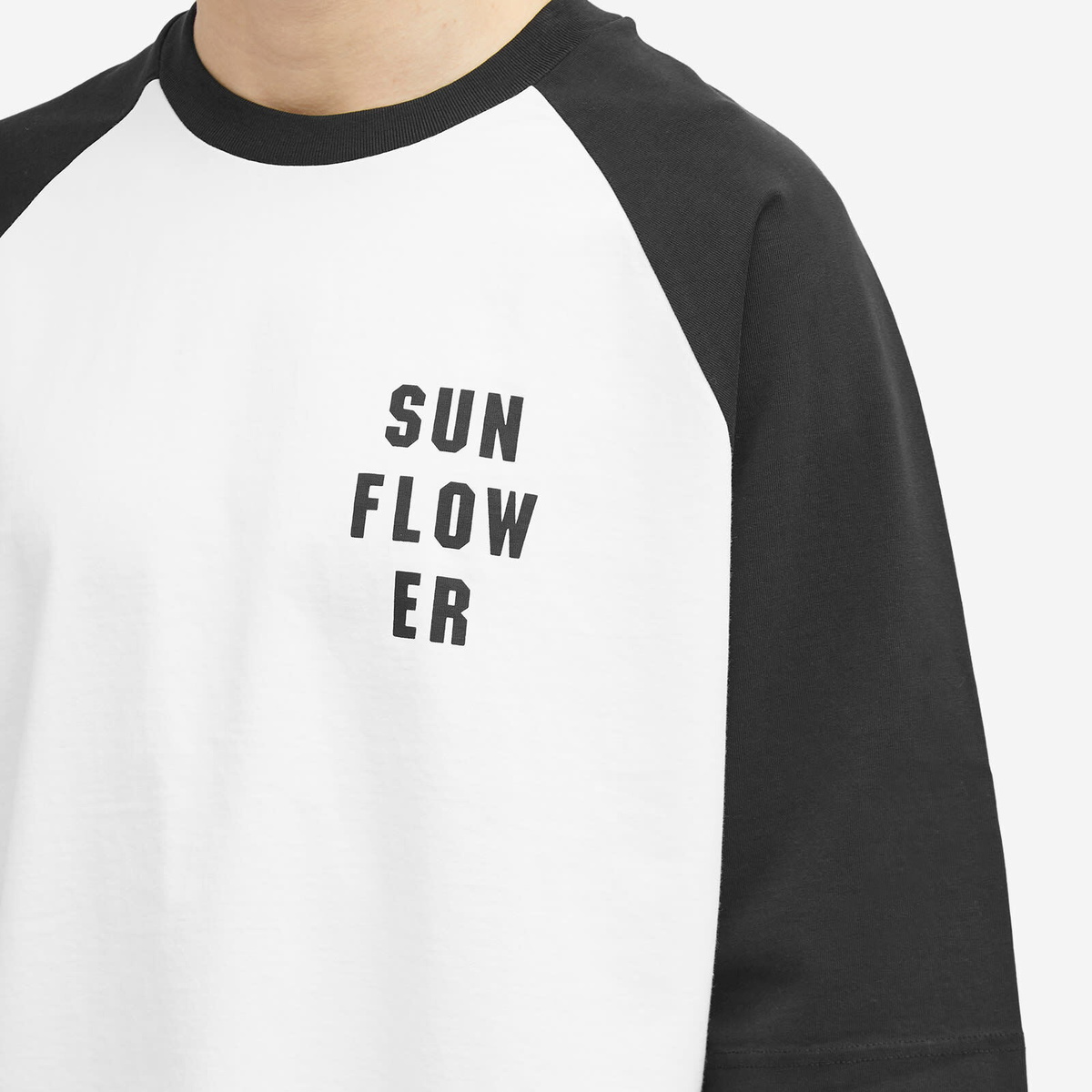 Sunflower Men's Baseball T-Shirts in Black