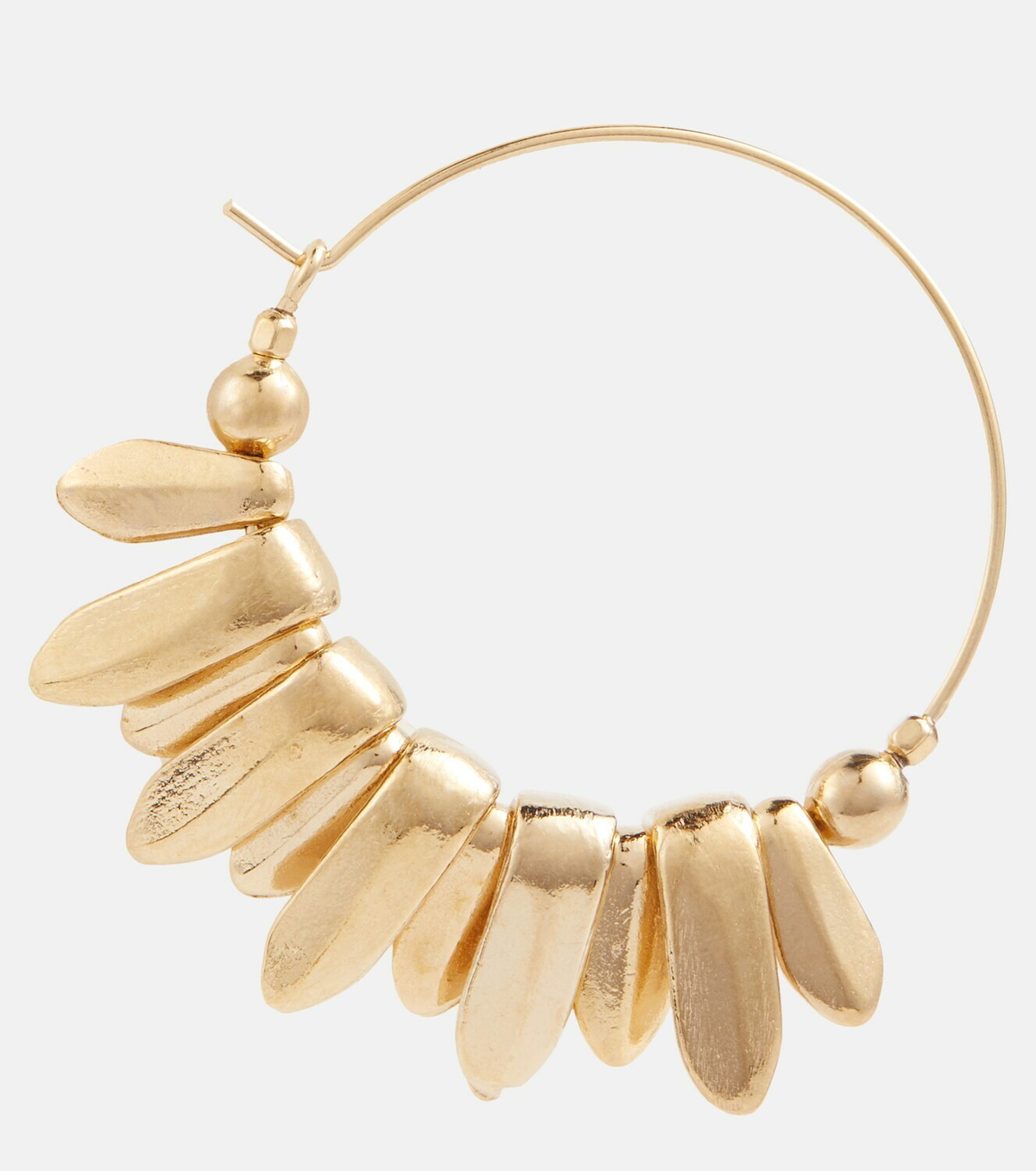Isabel Marant Boucle D'Oreil embellished hoop earrings