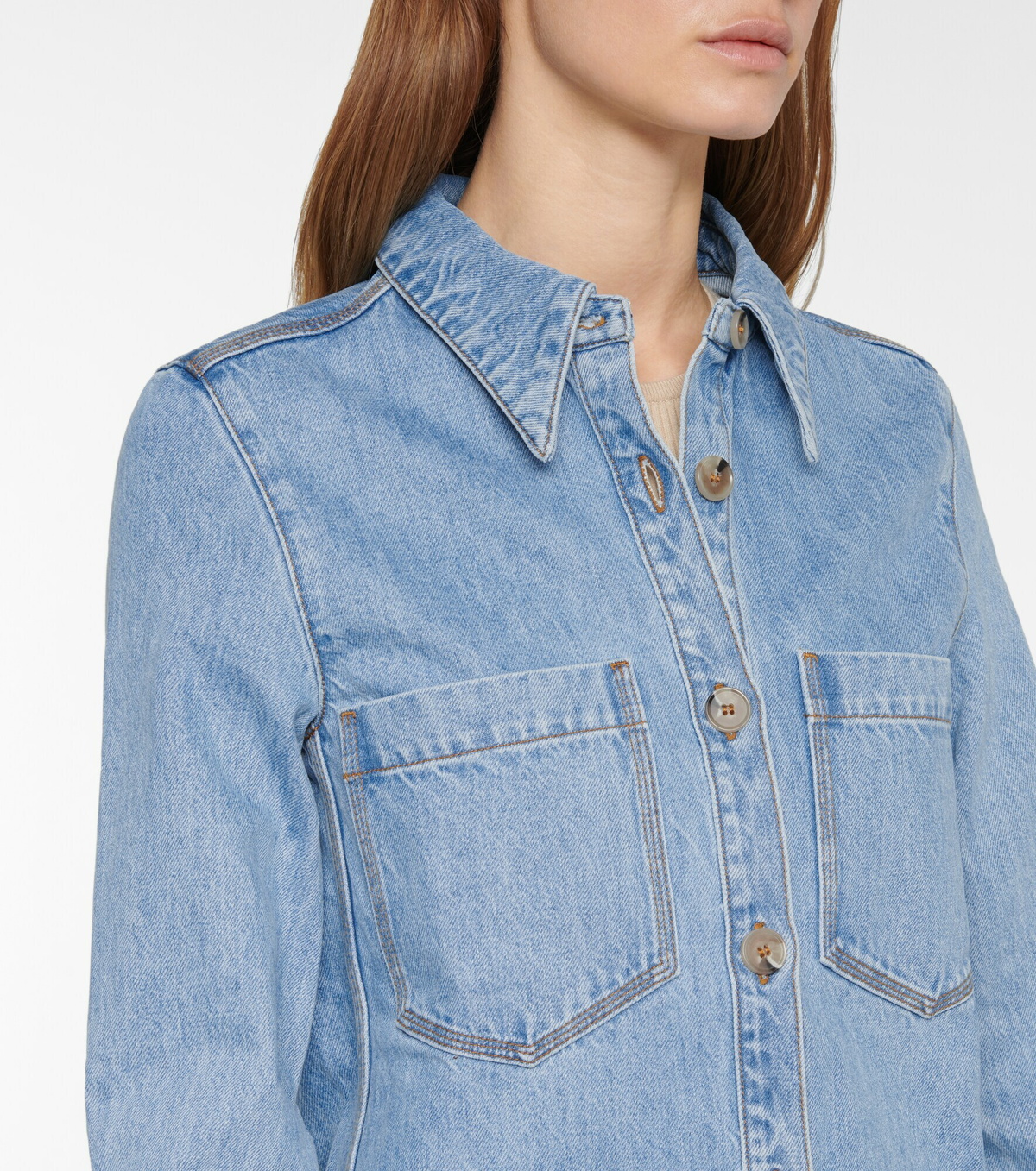 Nanushka - Seint denim shirt jacket Nanushka