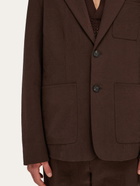 Ferragamo Mens Single breasted blazer in Brown