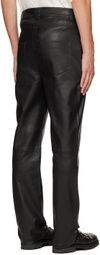 FREI-MUT Black Palisades Leather Pants