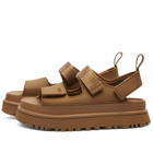 UGG Women's GoldenGlow Sandal in Bison Brown