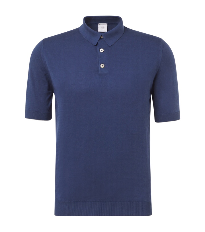 Photo: Eleventy Cotton polo shirt