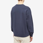 Maison Kitsuné Men's Vibrant Fox Head Relaxed Sweat in Navy