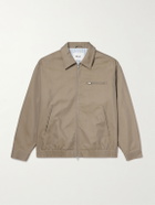 NN07 - Gideon 80038 Organic Cotton-Twill Blouson Jacket - Brown