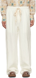 COMMAS Off-White Wide-Leg Trousers