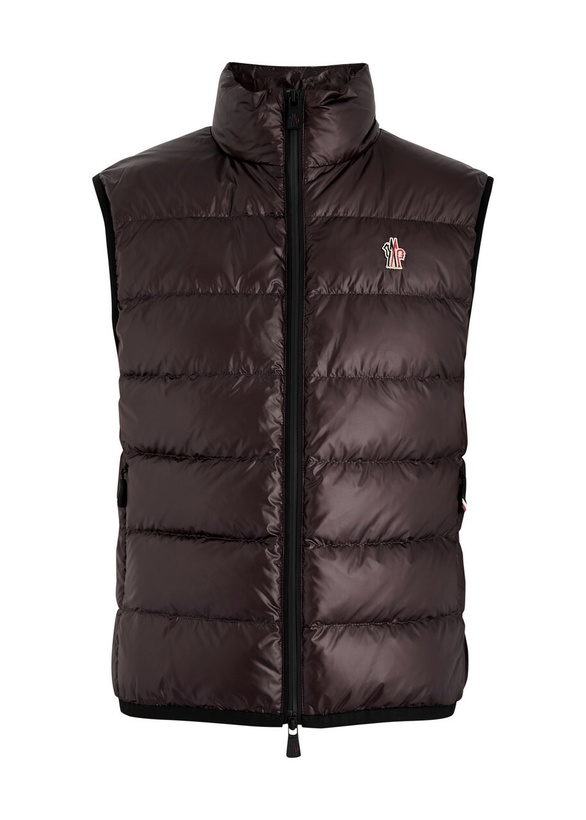 Photo: Moncler Grenoble Quilted Stretch-jersey and Nylon Gilet Brown