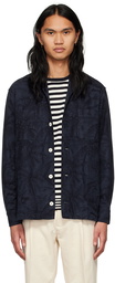 DOPPIAA Navy Cotton Jacket