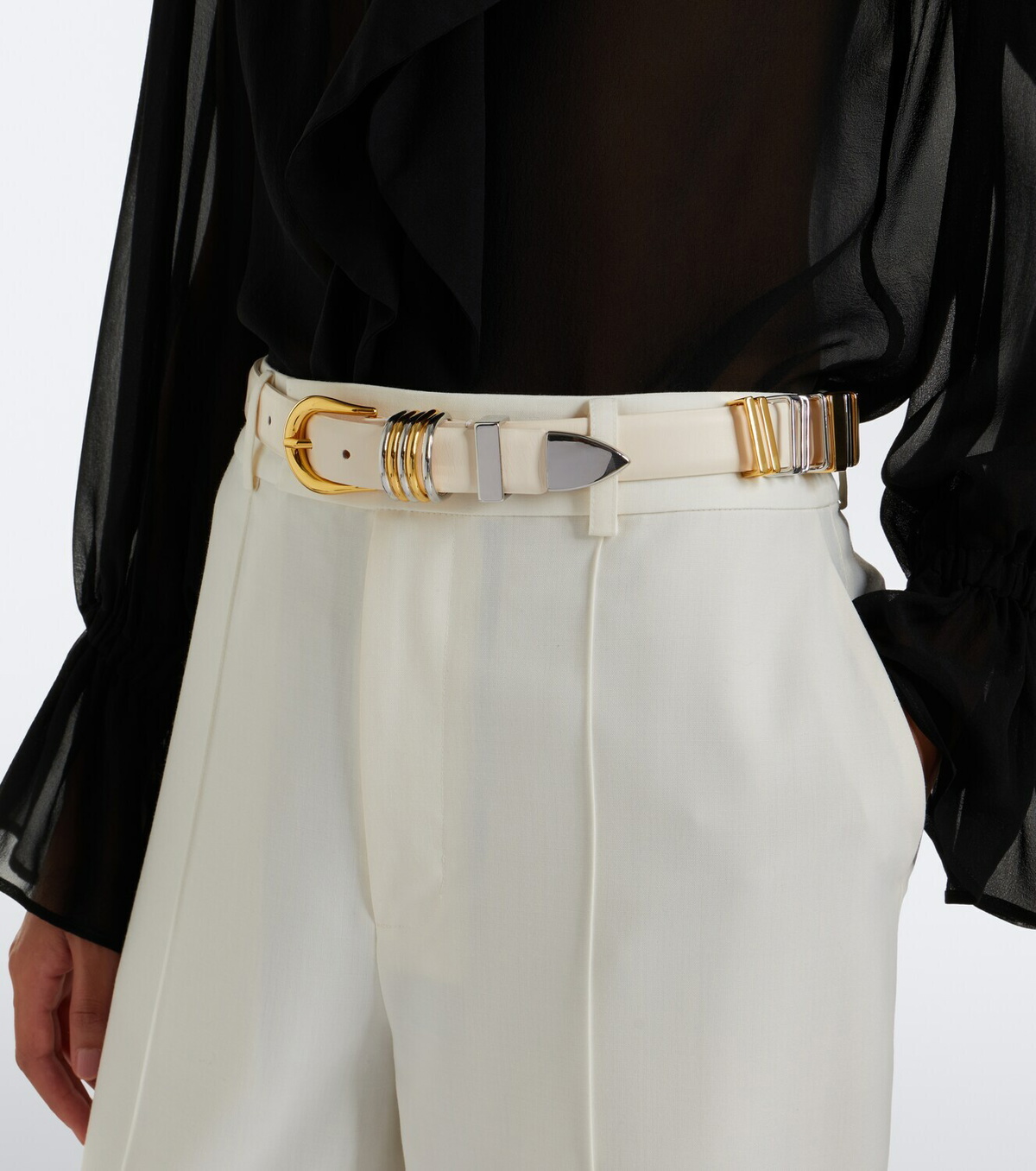 Déhanche Holly leather belt