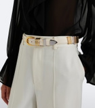 Déhanche Holly leather belt