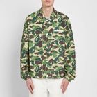 A Bathing Ape Men's ABC Camo Relaxed Coach Jacket in Green