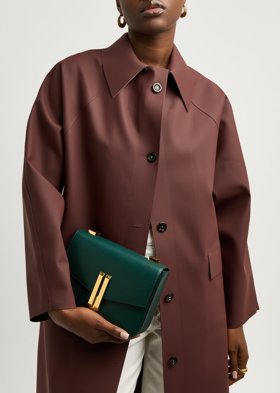 Demellier Vancouver Leather Cross-body bag - Dark Green - One Size
