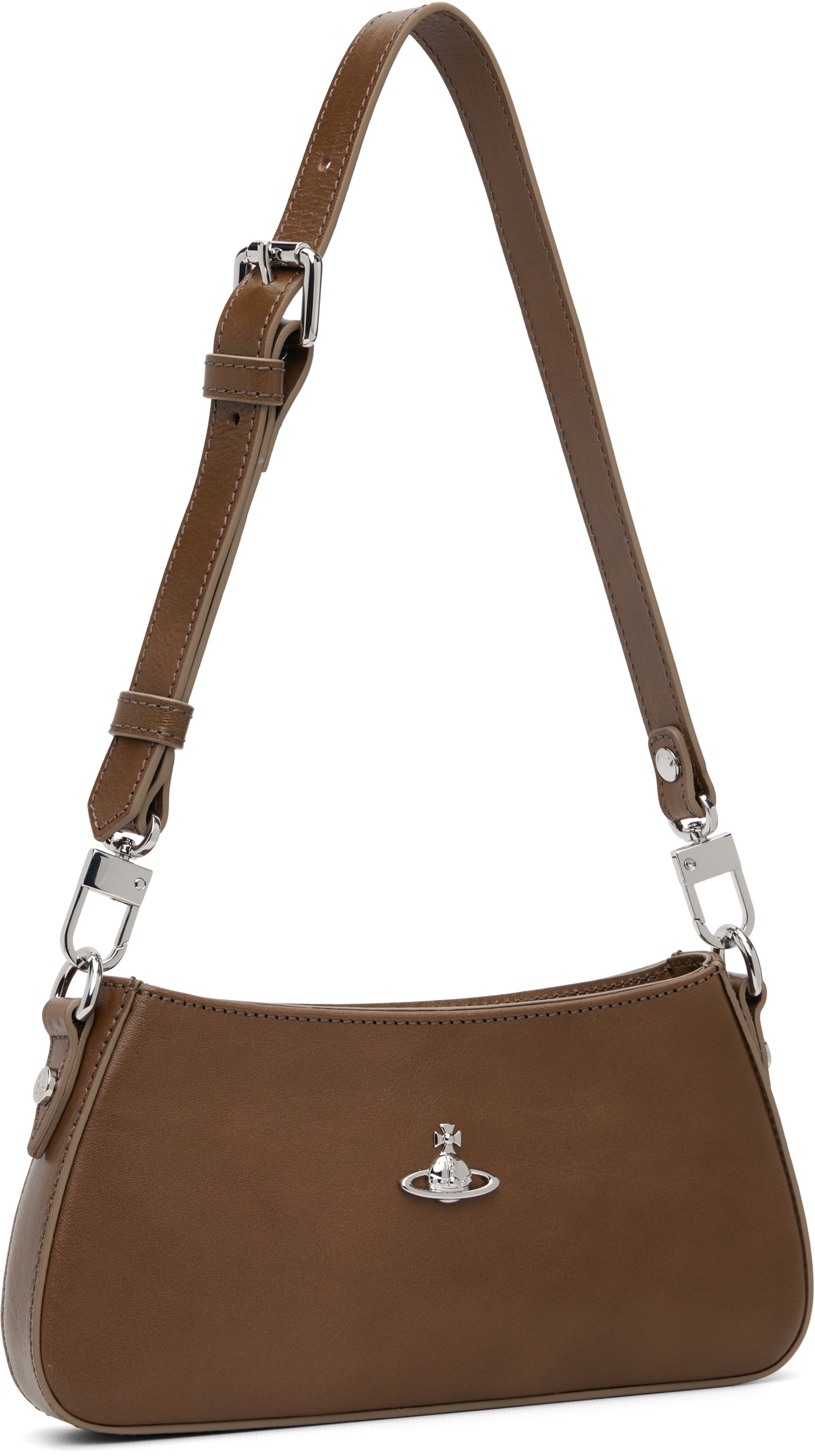 Vivienne Westwood Brown Tasha Shoulder Phone Bag Vivienne Westwood