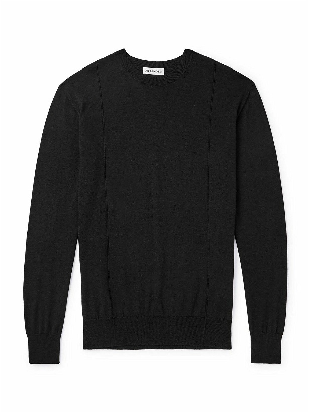Photo: Jil Sander - Cotton Sweater - Black