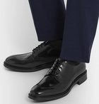 Paul Smith - Andrew Polished-Leather Derby Shoes - Men - Black