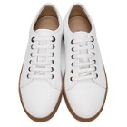 Lanvin White Leather DBB1 Sneakers