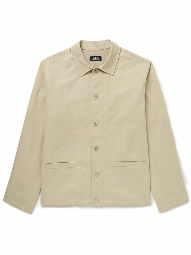 Photo: A.P.C. - Rodney Cotton Shirt Jacket - Neutrals