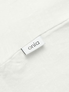 Onia - Slub Cotton-Jersey Polo Shirt - White