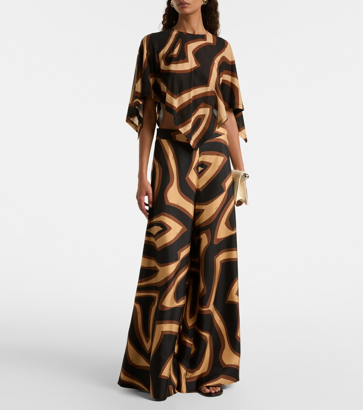 Pucci Labirinto wool-blend blouse