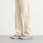 New Balance 991v2 Sneaker in Polignac/Toadstool/Silver