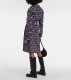 Burberry Printed silk shirtdress