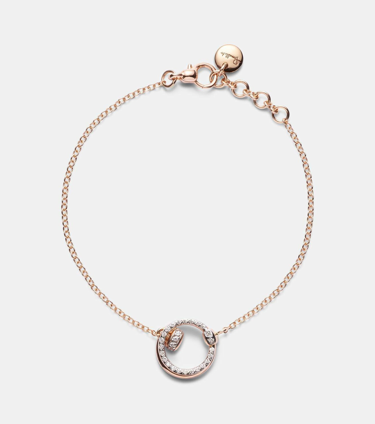 Pomellato Pomellato Together 18kt rose gold chain bracelet with diamonds
