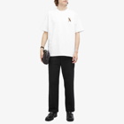 JW Anderson Men's Puffin Embroidery T-Shirt in White