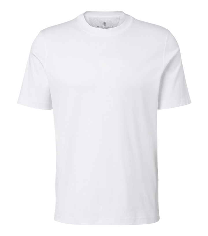 Photo: Brunello Cucinelli Cotton jersey T-shirt