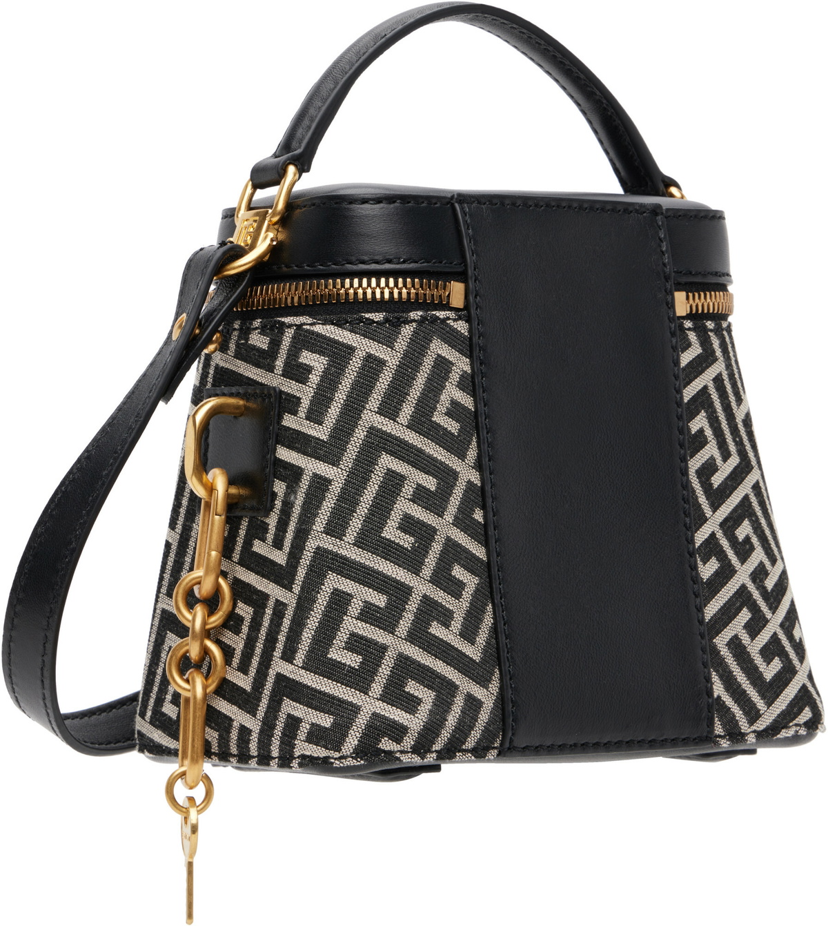 BALMAIN Black Pulse Vanity Bag