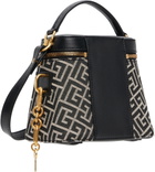 BALMAIN Black Pulse Vanity Bag